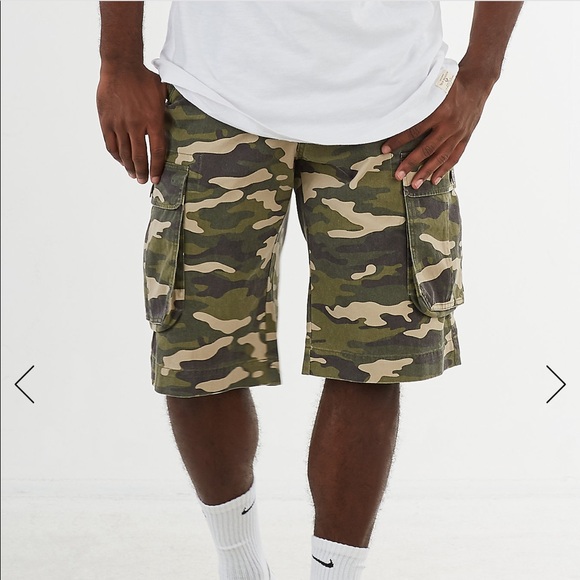 true religion camo shorts